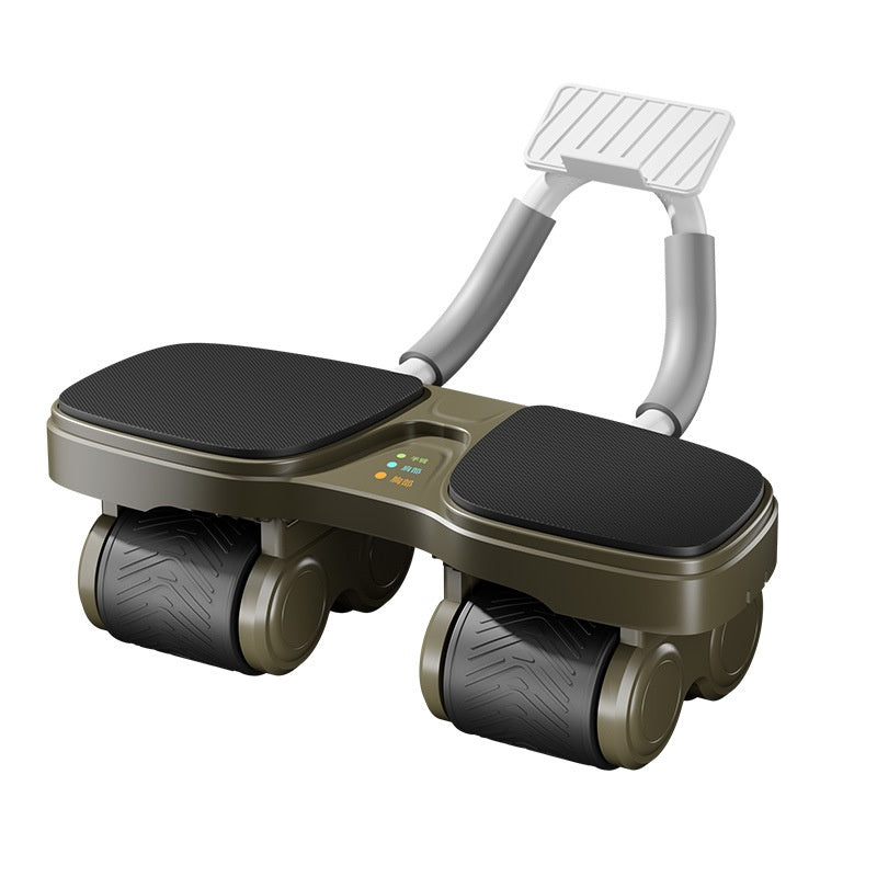 Abdominal Wheel Multi-function Four-wheel Automatic Rebound Fitness Equipment