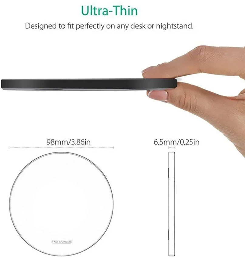 30W Fast Wireless Charger For 15 14 13 12 X Pro Max 8 Galaxy S23 Xiaomi Wireless Charging Station Chargers