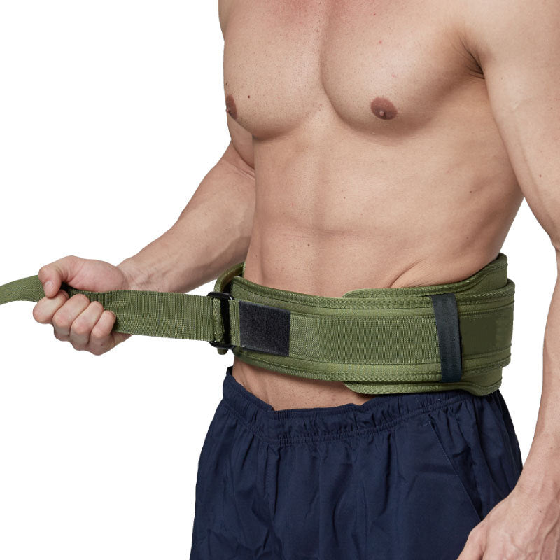 Fitness Belt Sports Belt Men's Squat Strength Training Pressurized EVA Hard Pull Mechanical Weightlifting Belt