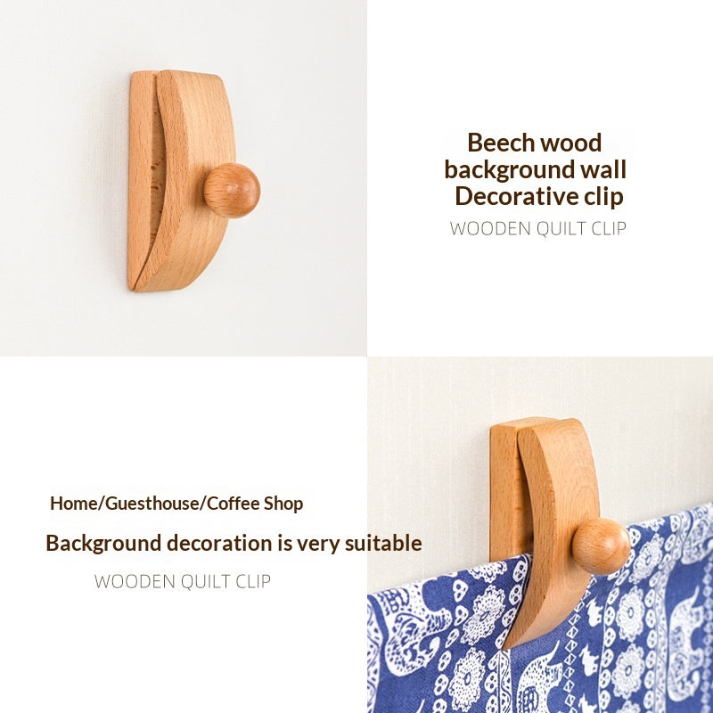 Cross-border Best-selling Classic Large Wooden Clip