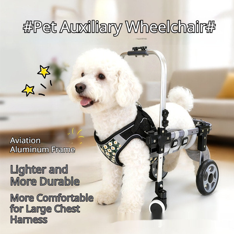 Lightweight Pet Assist Vehicle Rear Leg Support