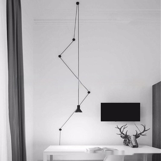 Retro Wire Decor Aluminum Wire Clips DIY Lighting Fixture Accessories