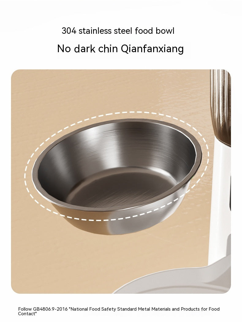 Automatic Pet Feeder Cat Intelligent Remote Control Cat Food Dog Food Timing Quantitative Video Monitoring Pet Feeding Machine