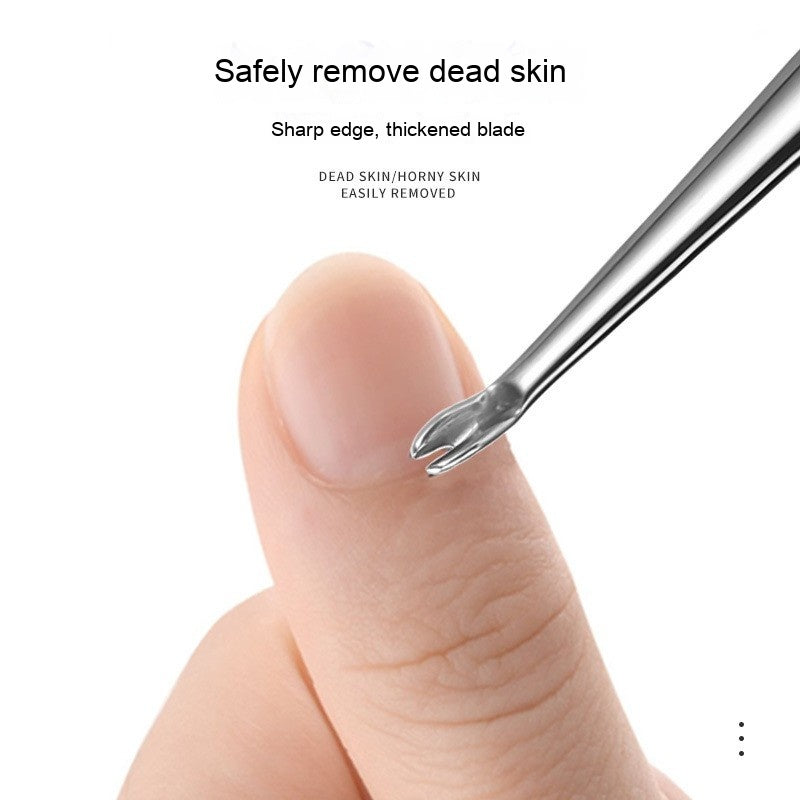 Stainless Steel Manicure For Removing Dead Skin Nail Beauty Tools