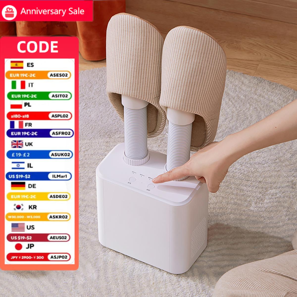 Support pan European shipping--Smart Home Deodorizer, Foot Warmer, Shoe Dryer