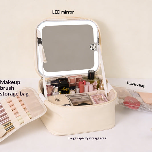 Multi-functional High-capacity Portable Travel Makeup Bag