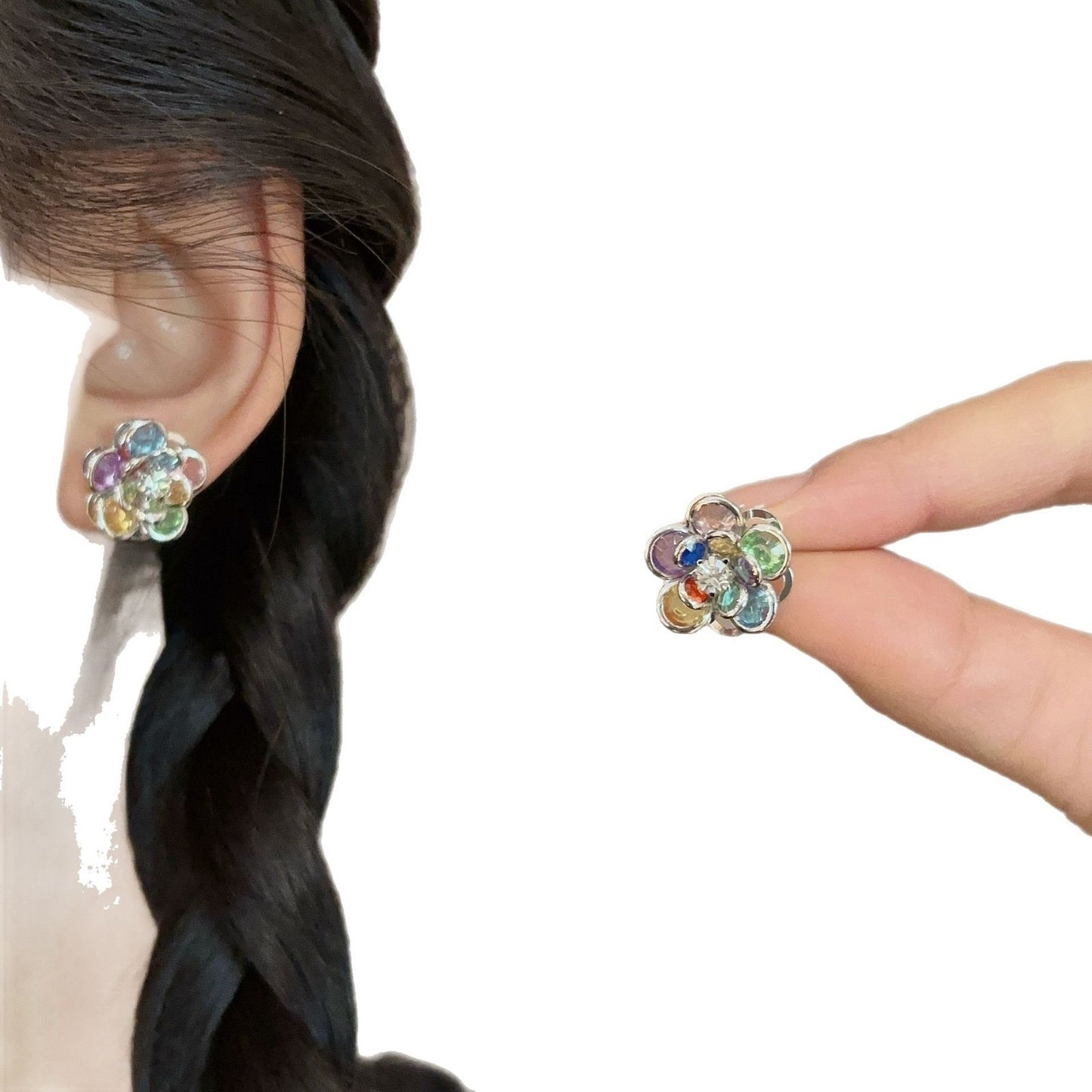 Light Luxury Fashion Trend Earrings Cold Feeling