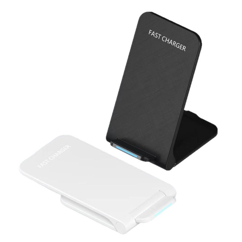 Foldable Wireless Charger 15W Fast Charging Desktop Dual Coil