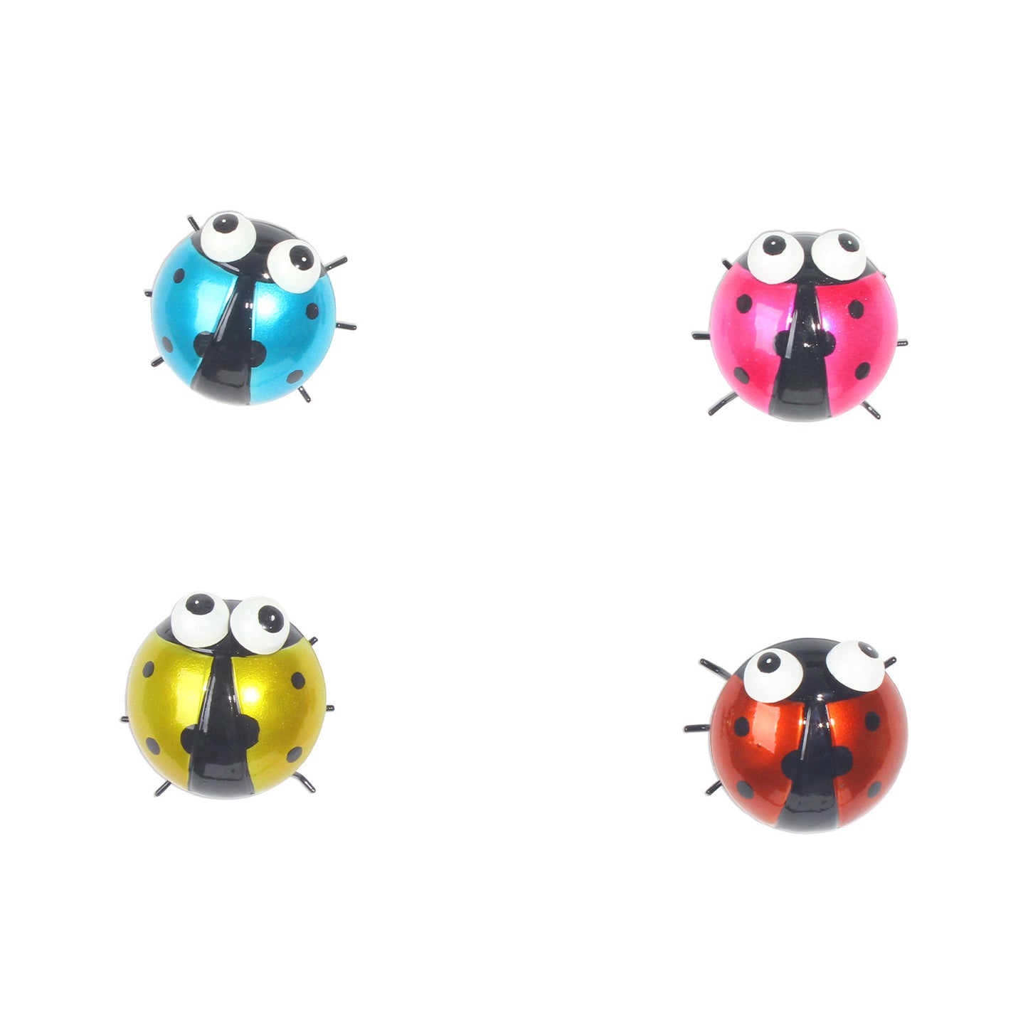 Wrought Iron Beetle And Ladybug Wall Decor For Outdoor Courtyards And Balconies