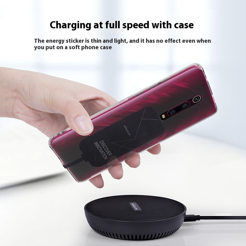 TYPE-C Interface Energy Sticker Wireless Charging Receiver