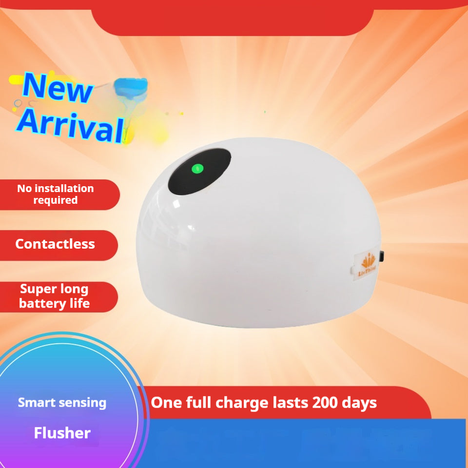 Contactless Automatic Flush Toilet For Home Use