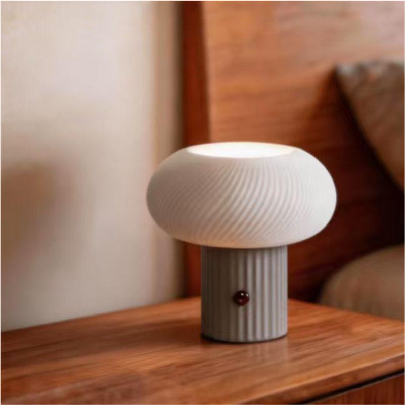 Nest-shaped Charging Desk Lamp With DimmableEyeprotective And Creative Design