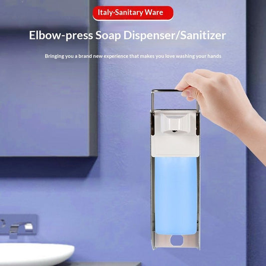 Portable Home Wall-Mounted Hand-Press Soap Dispenser
