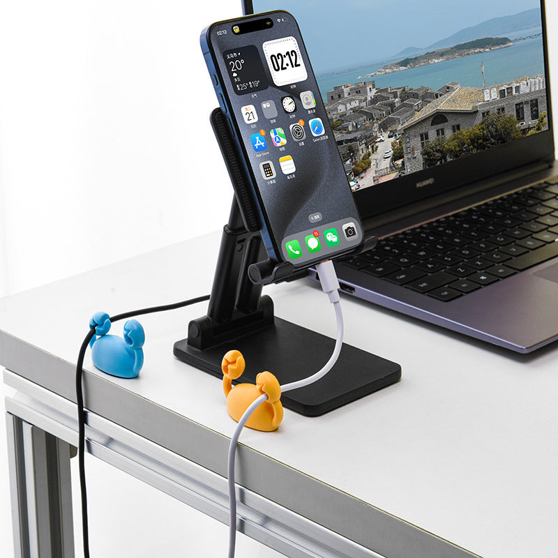 Cartoon Crab Cord Manager Mobile Phone Charging Cable