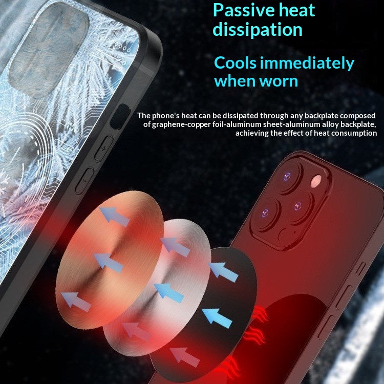 Graphene Thermal Conductive Phone Case With Magnetic Cooling Protection Sleeve