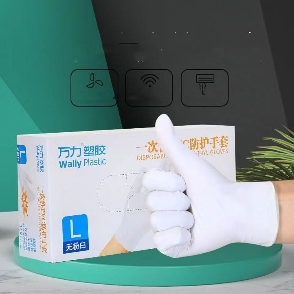 Black Thickened Disposable Gloves Nitrile Rubber Protective Blue Latex Food-grade Dishwashing