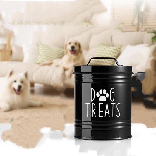 Storage Bin Pet Treat And Food Container With Lid