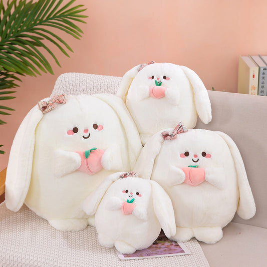 Casual Cute Rabbit Peach Doll Plush Toys
