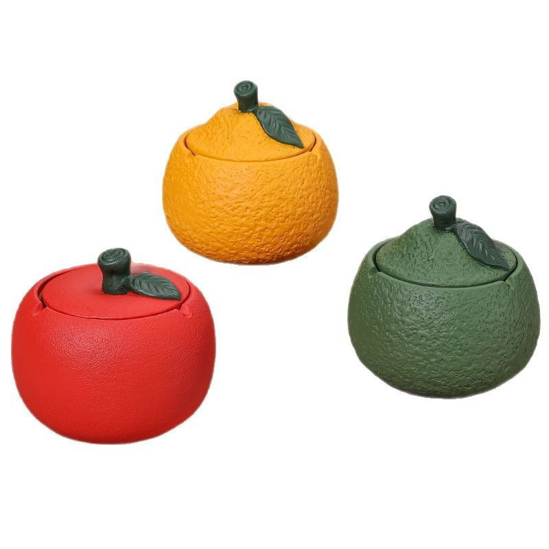Large-Capacity Household DeskCoffee Table Office Smoke Ashtray With Lid