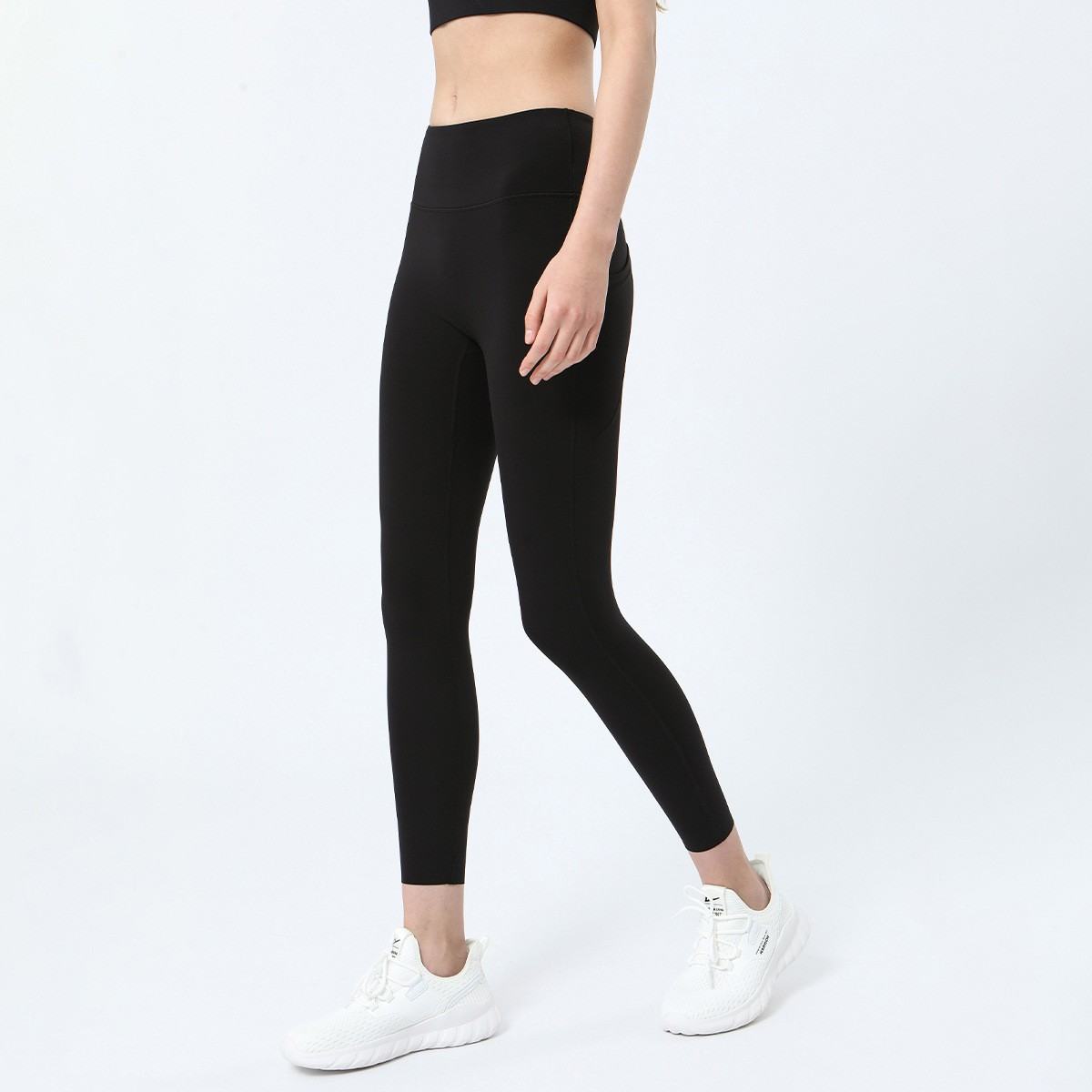 Women's Side Pockets Lycra Yoga Pants