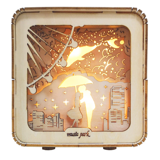 3D Wooden Puzzles Cat Model Kit Night Lights Desk Decorations Birthday Christmas Gifts For Women Age14+