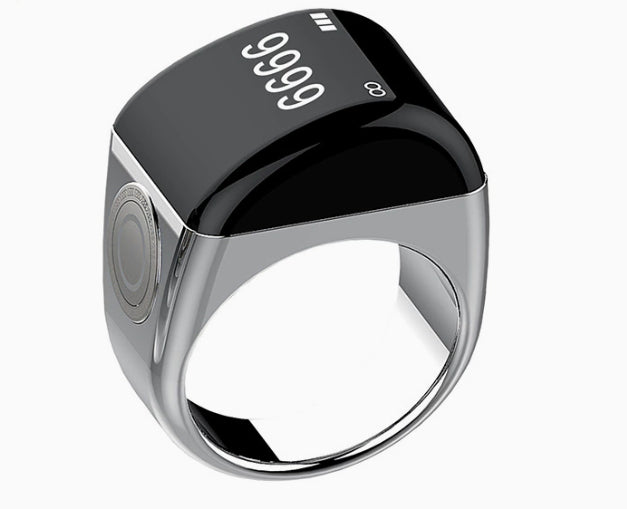 Smart Ring QB702 Made Of Zinc Alloy With Bluetooth Connectivity