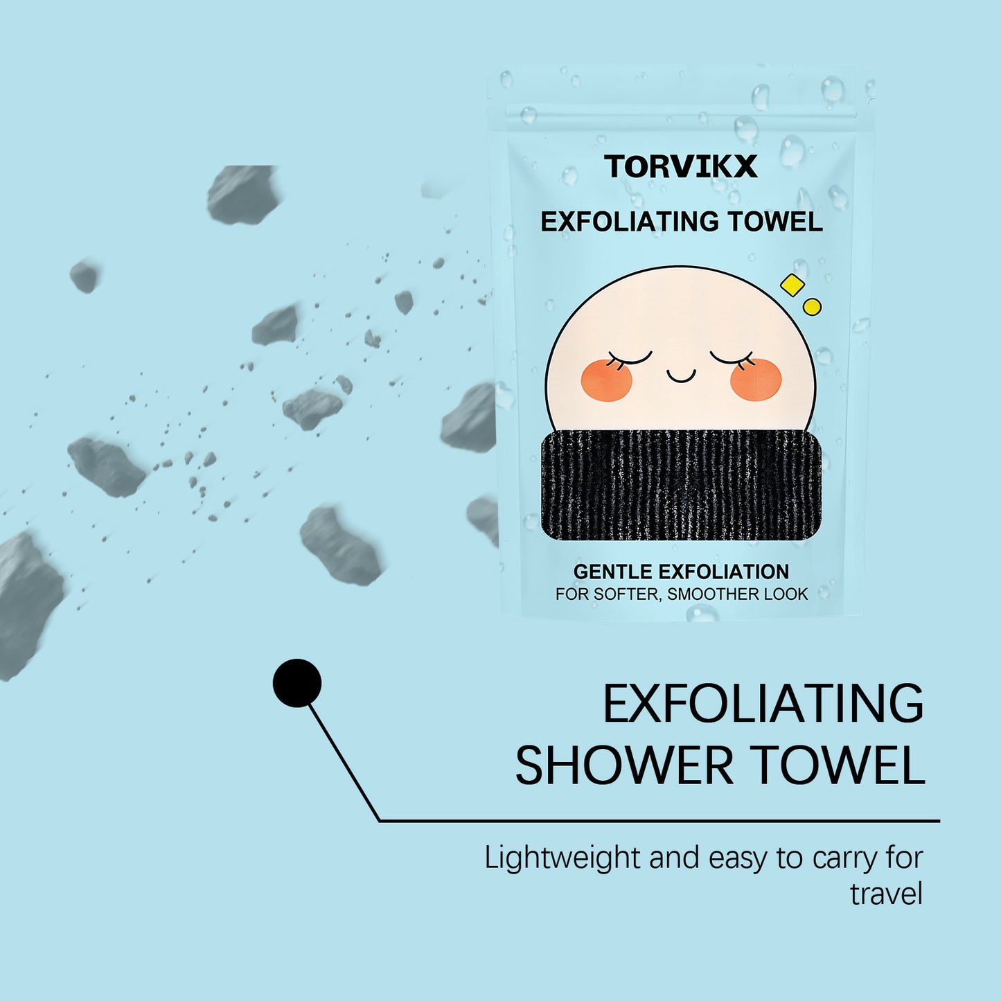 Exfoliating Bath Towel