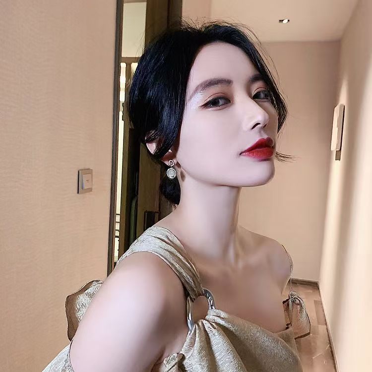 2026 New Cat's Eye Earrings, Korean Style Elegant Dangle Earrings For Ladies