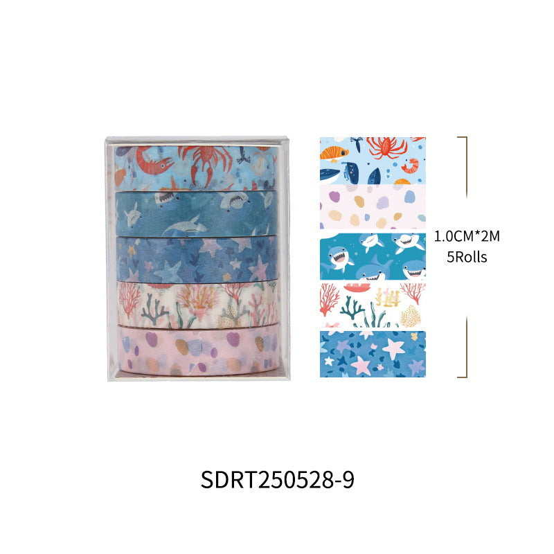 Floral Collage Diary Stickers Korean Ins