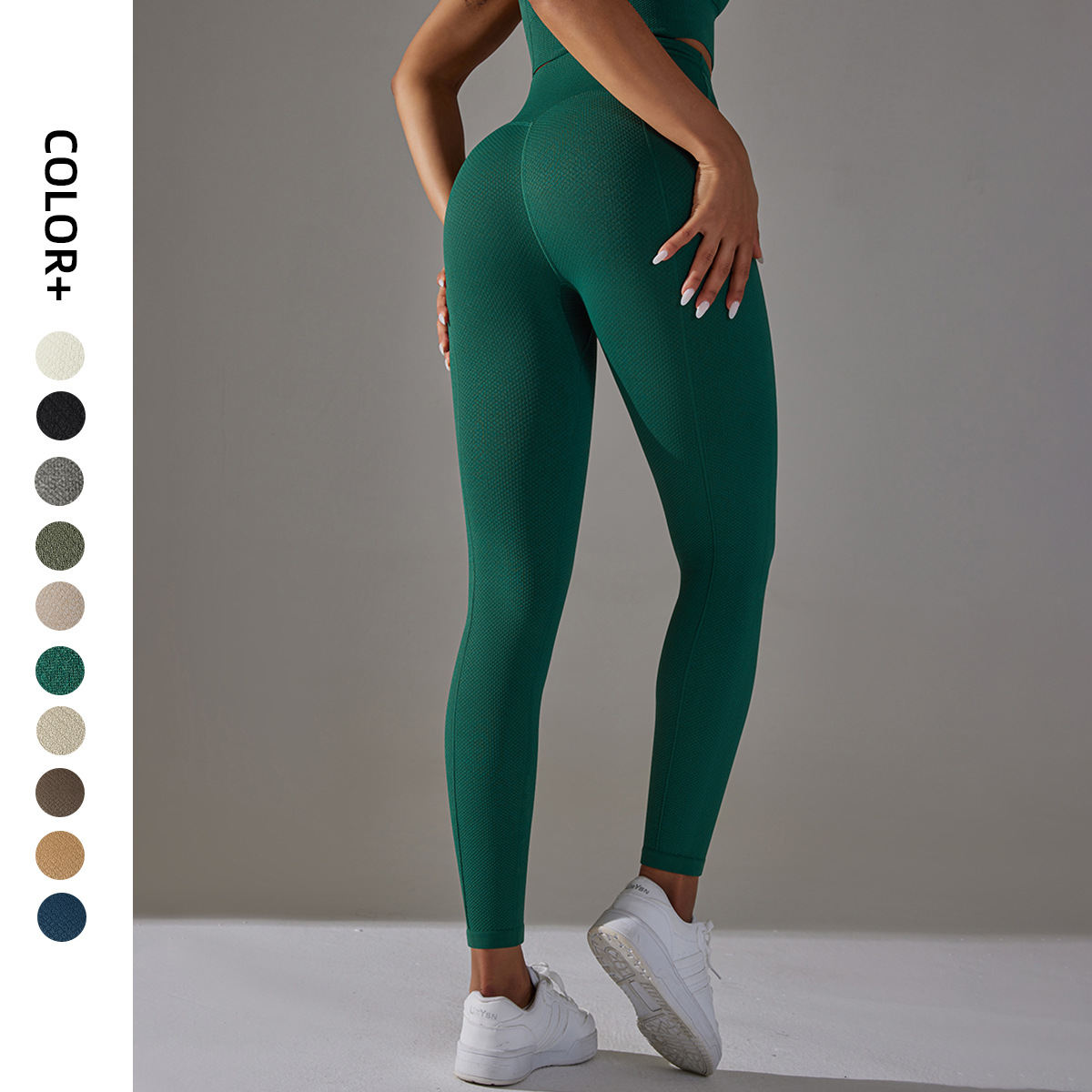 Seamless Yoga Pants High Waist Shaping Skinny Sweatpants