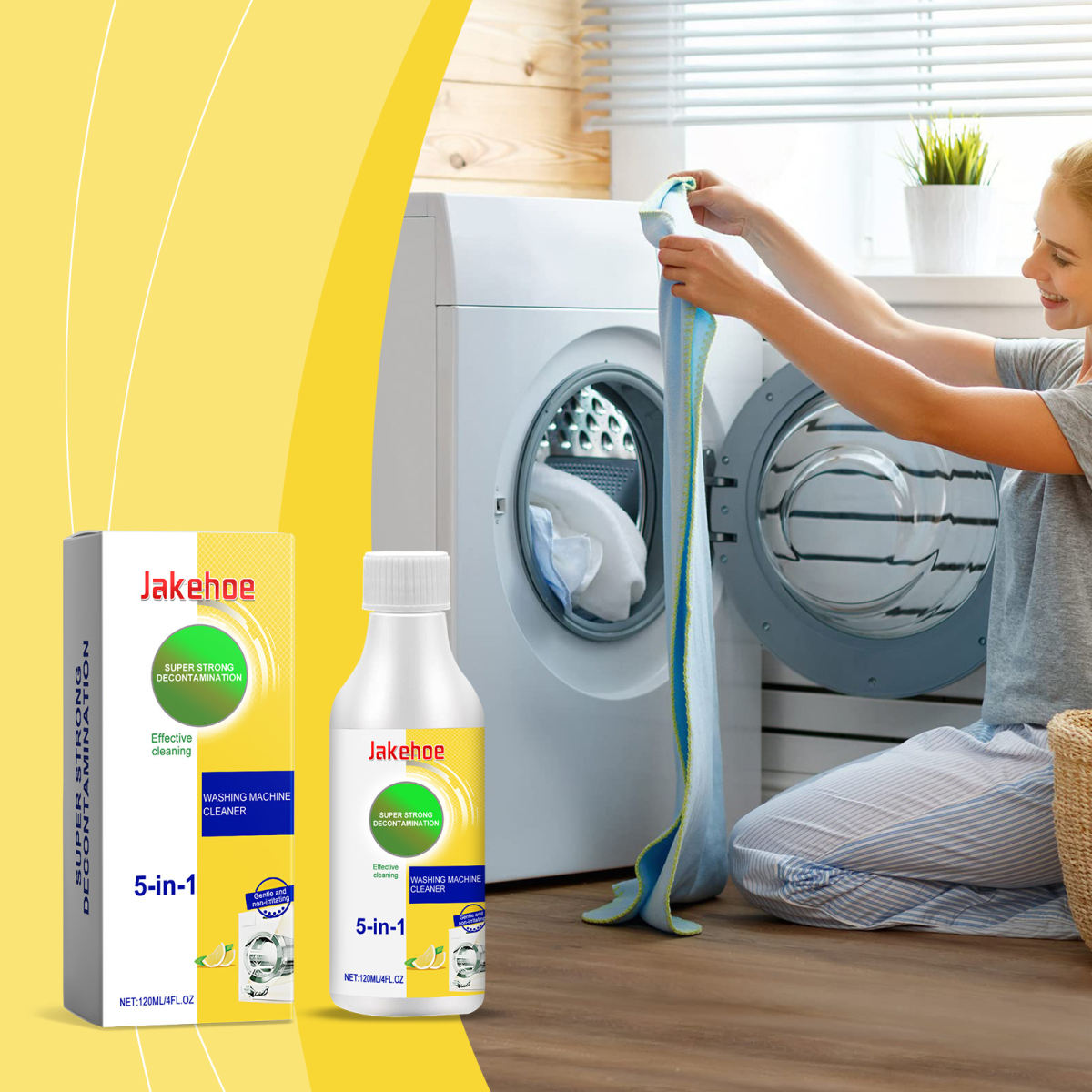 Daily Household Care Cleaning And Maintenance Washing Machine Tank Stain Removal Descaling
