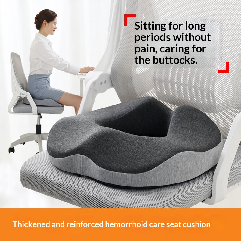 Office Seat Cushion Long-lasting Comfort For Extended Sitting, Breathable Summer Chair Butt Pad