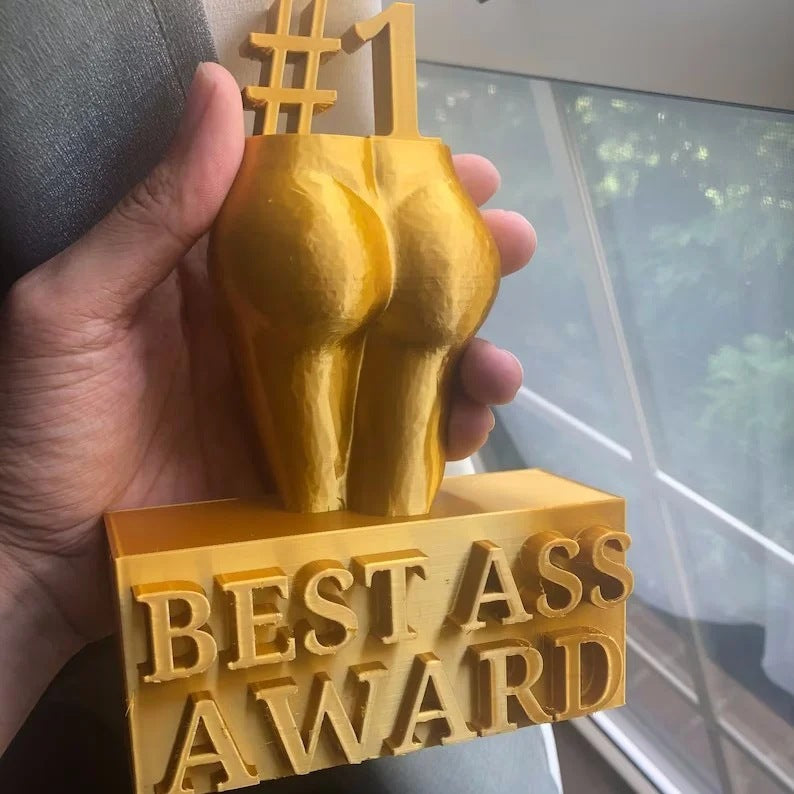 Cross-border New Best Ass Award Best Ass Award Creative Resin Decorative Crafts