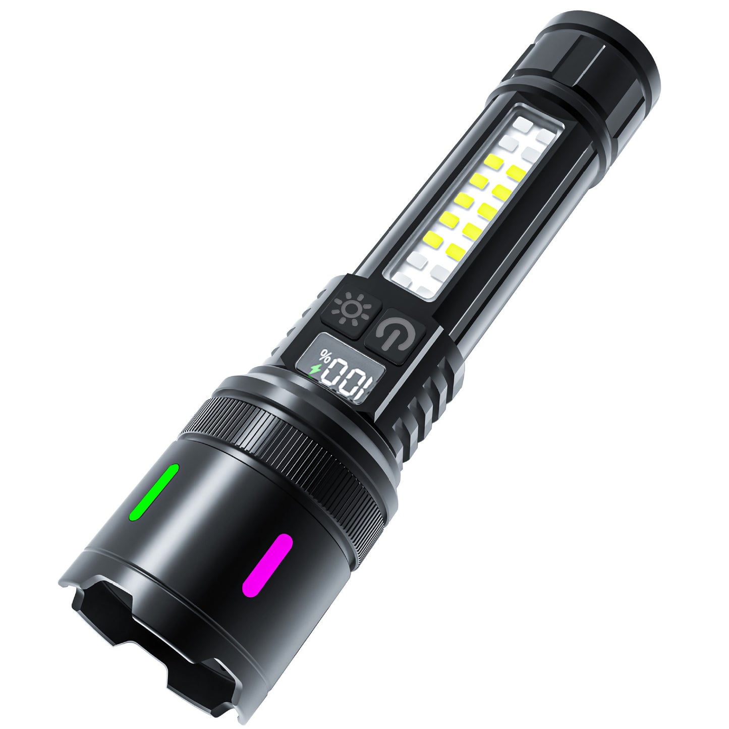 Portable Long-lasting Flashlight With Charging Capability