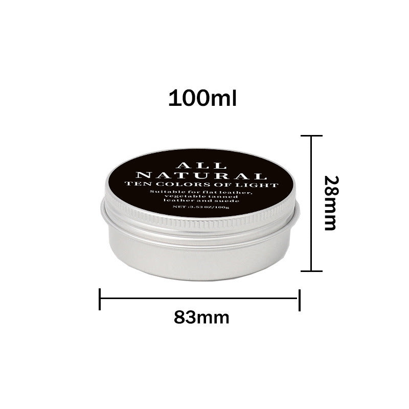 Aluminum Box Mink Oil Cream Leather Care Mink Oil Cream