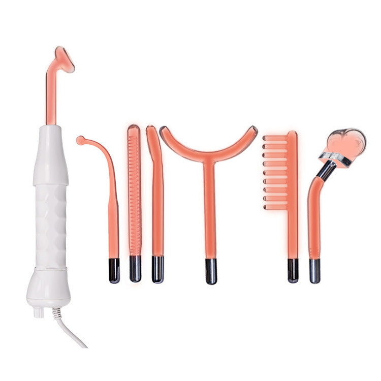 High Frequency Seven-in-one Electrotherapy Rod Red Light Purple Light Beauty Instrument