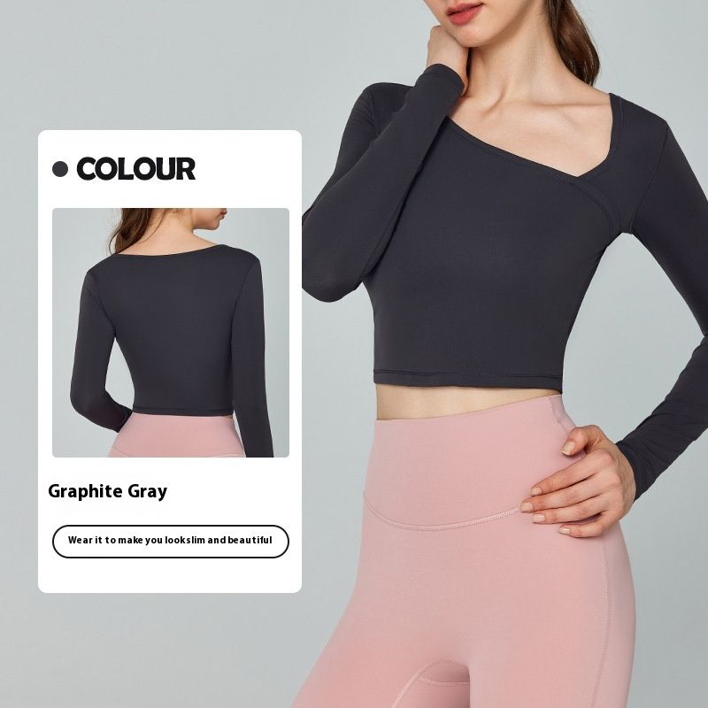 Women's Yoga Long-sleeved Bottoming Shirt
