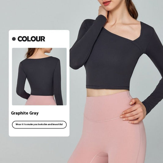 Women's Yoga Long-sleeved Bottoming Shirt