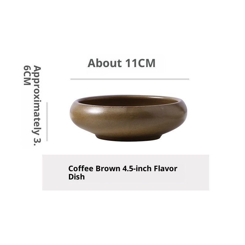 Snack Dish Personal Household Restaurant Seasoning Dish Saucer Dish Rice Bowl