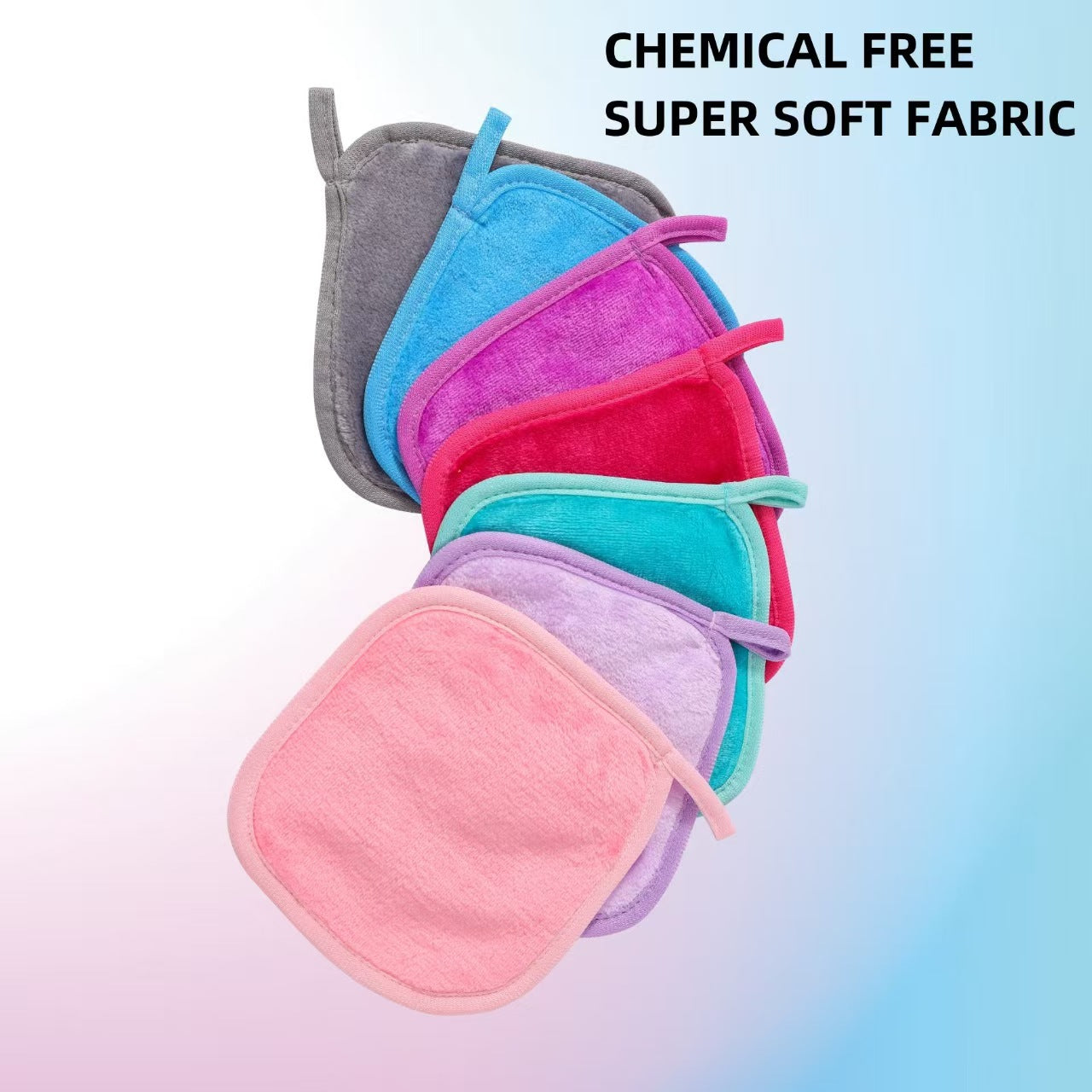 Clearwater Flannel Makeup-removing Towel Multicolor Thickened With A Hook