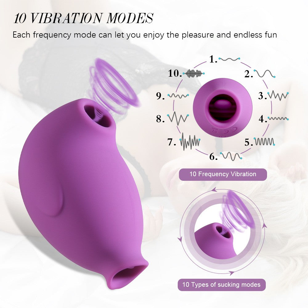 Penguin-shaped Silicone Simulation Toy For Oral Sex And Self-pleasure, With Variable-frequency Charging And Vibrating Function