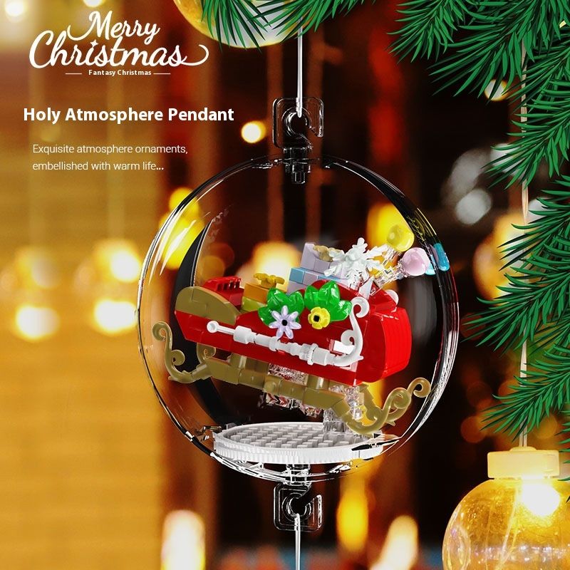 Christmas Pendant Series Creative Assembled Toys