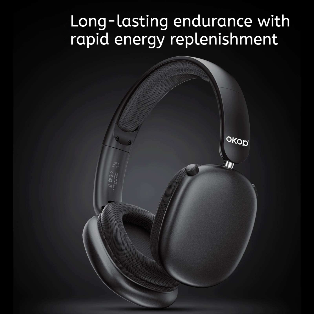 KP-H104 In Stock New Over Ear Bluetooth Headphones High Audio Quality Long Battery Life Wireless Suitable For Sports Gaming Factory Direct Sales