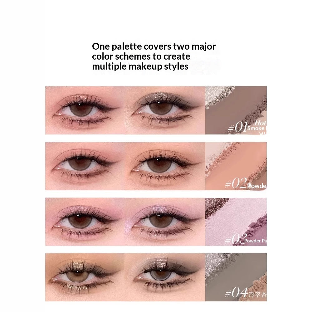 Yeose Eye Shadow 12 Colors Everyday Natural Makeup Earthy Multi-Color Palette