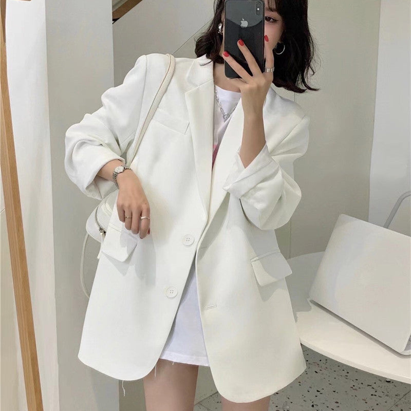Korean-style British-style Suit Womens Coat