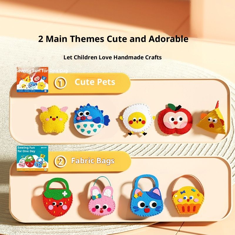 Newly Upgraded DIY Handmade Doll Ornament Material Kit For Children's Toys