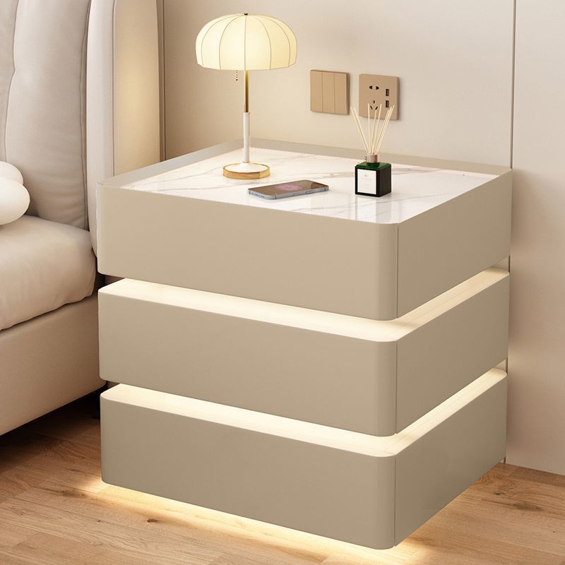 Multifunctional Wireless-Charging Bluetooth Smart Bedside Table