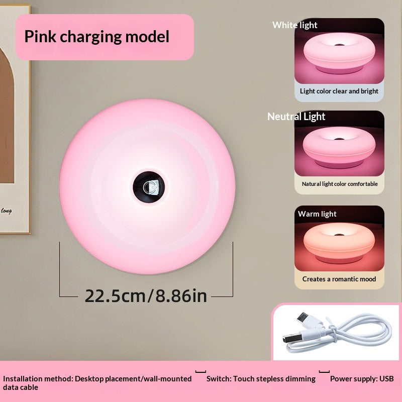 Instagram-style Charging Donut Wall Lamp