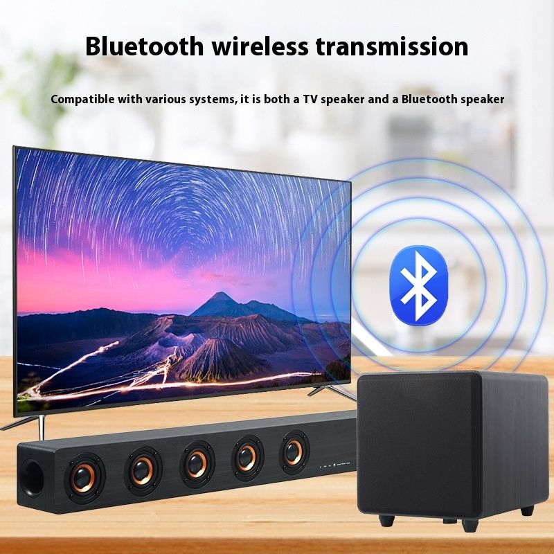 D90S Wall-mounted Feedback Wall TV Audio Home Computer Speaker Mobile Phone Wireless Bluetooth Subwoofer Factory In Stock