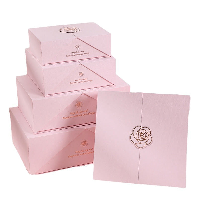 Double-opening Flip Premium-feel Gift Empty Box